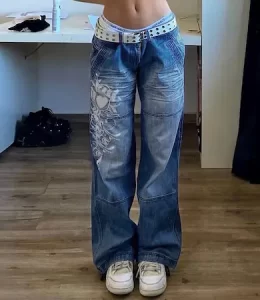 Calça Jeans Cargo